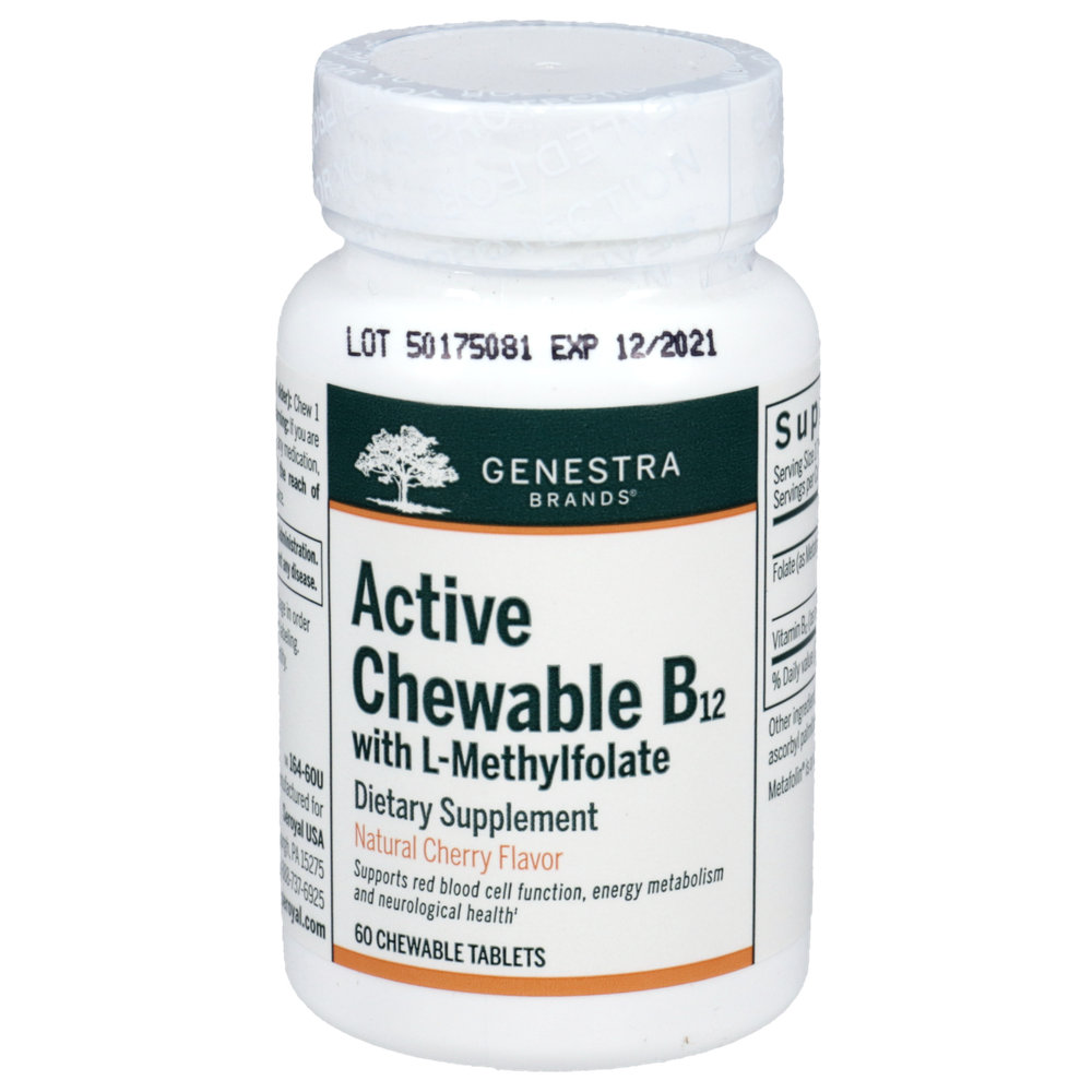 Active Chew B12 w/L-Methylfolate