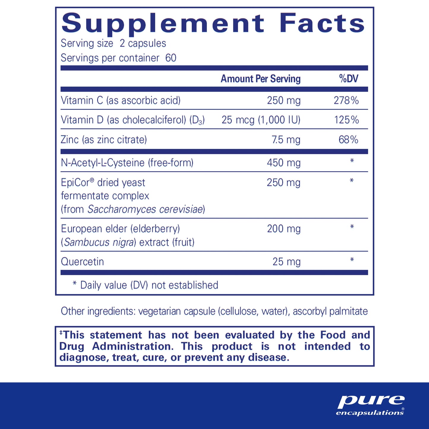 PureDefense w/NAC 120 Capsules