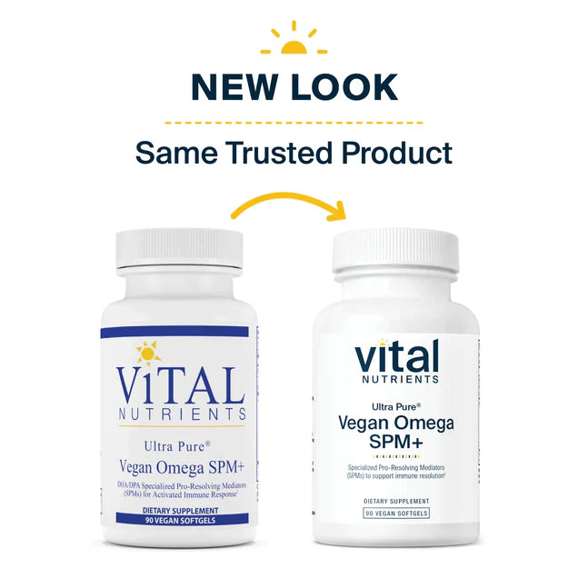 Ultra Pure® Vegan Omega SPM+ 90 Vegan Softgels