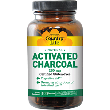 Activated Charcoal 260 mg 100 caps
