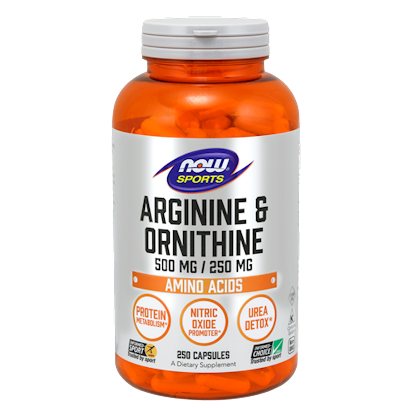 Arginine & Ornithine 500/250 mg