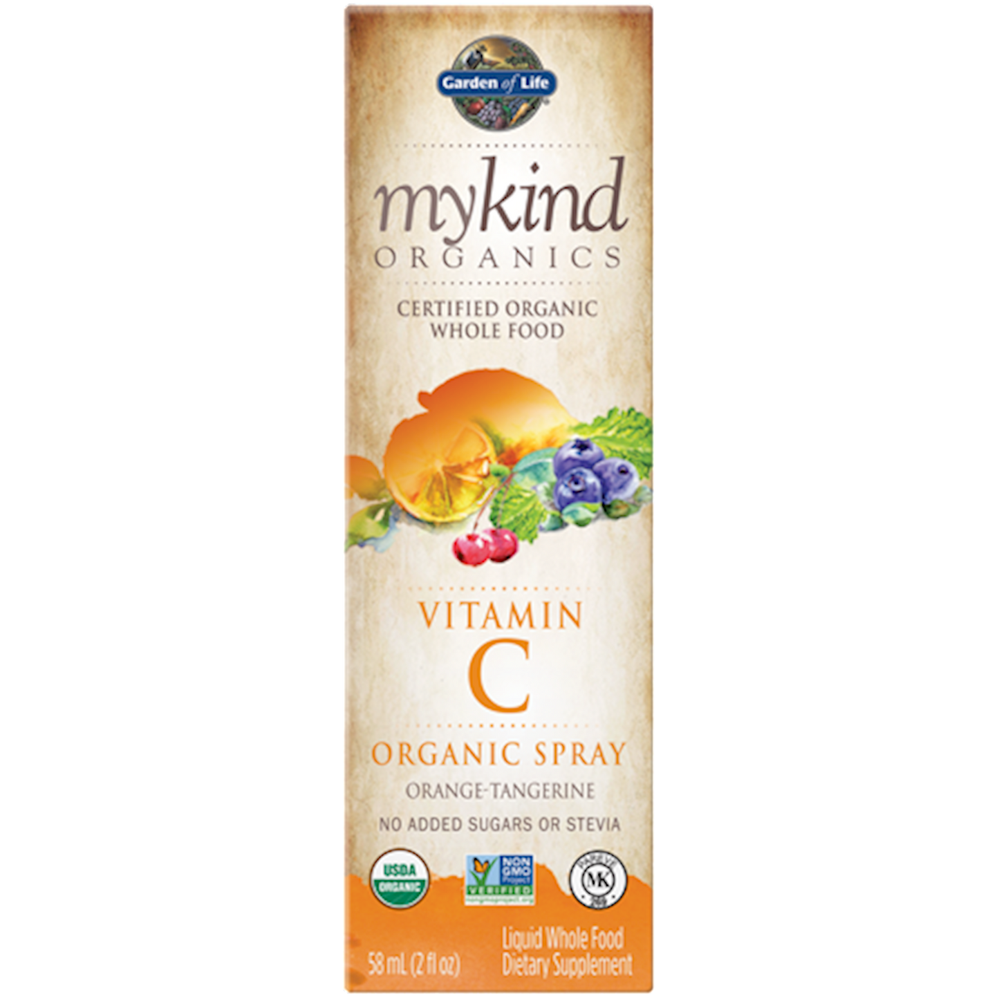 mykind Organics Vit C Orange-Tang