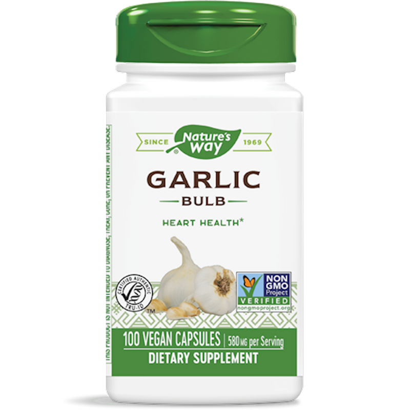 Garlic Bulb 580 mg 100 Capsules
