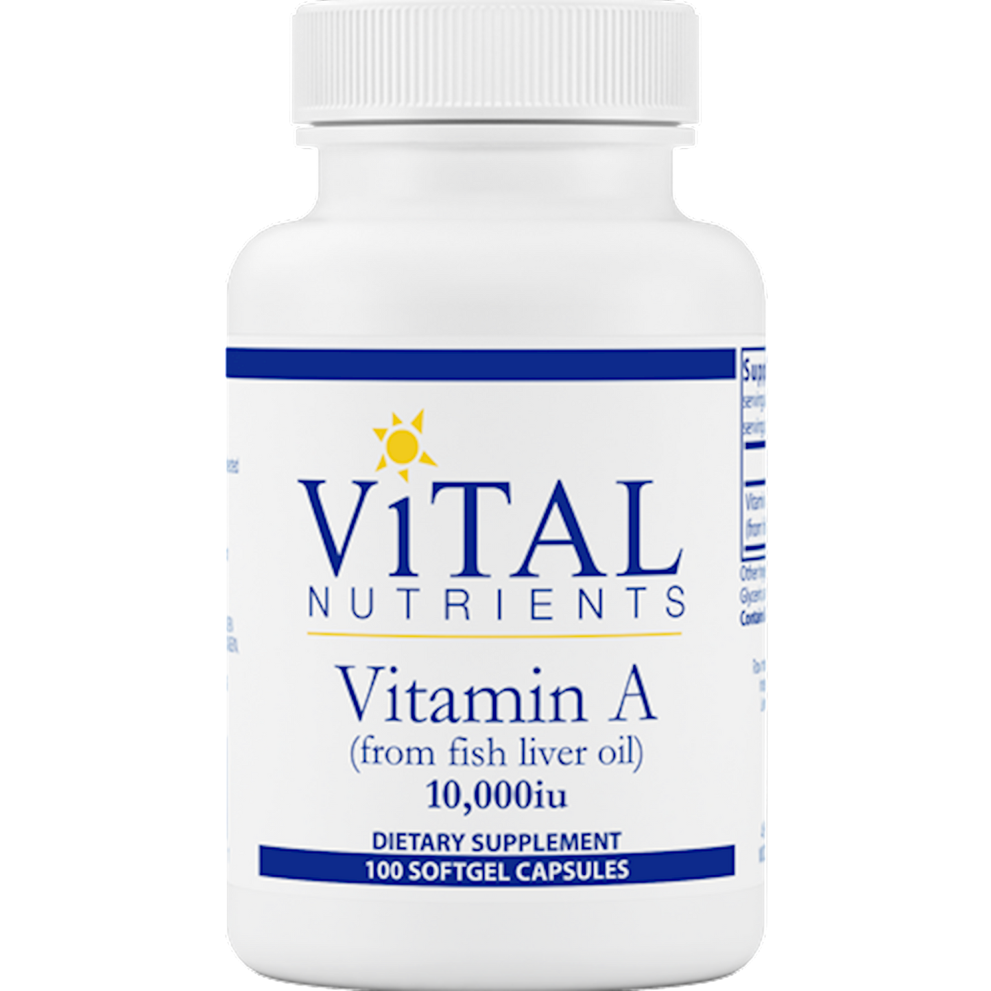 Vitamin A 10,000 IU 100 softgels