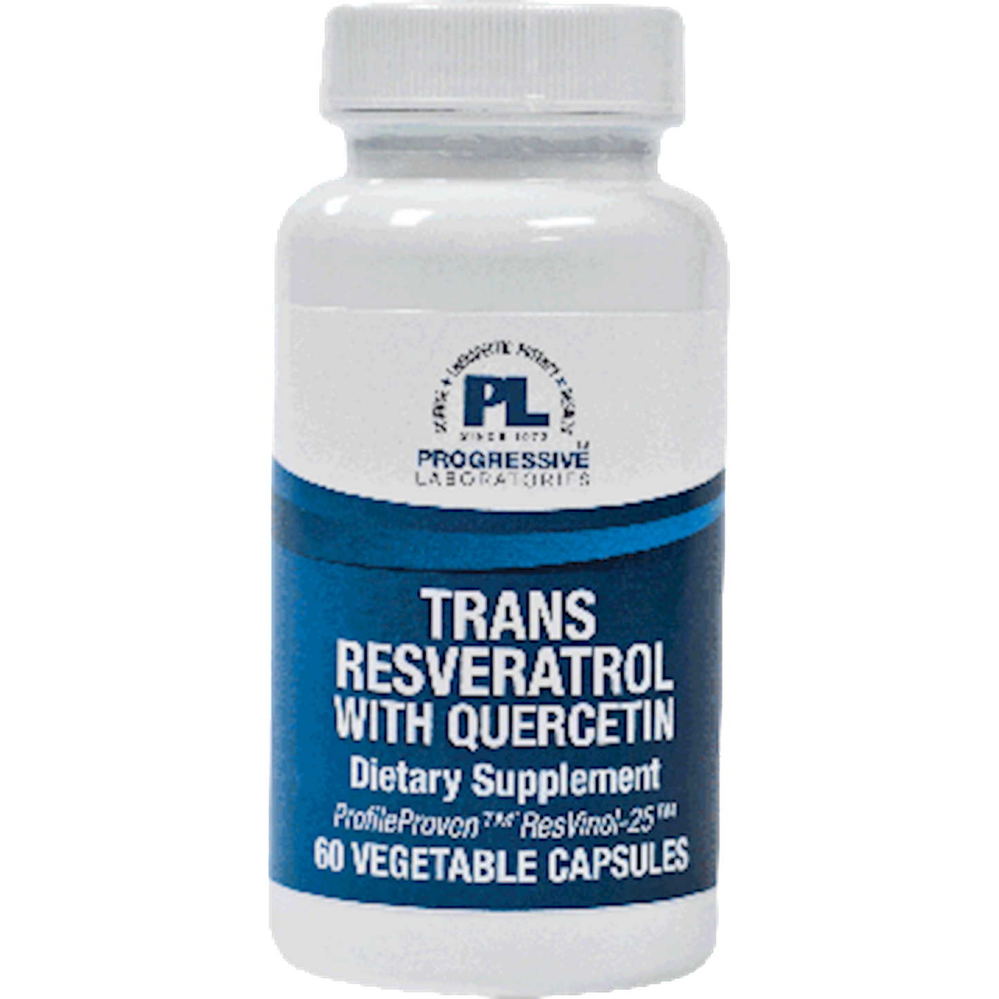 Trans Resveratrol w/Quercetin 60 Vegcaps