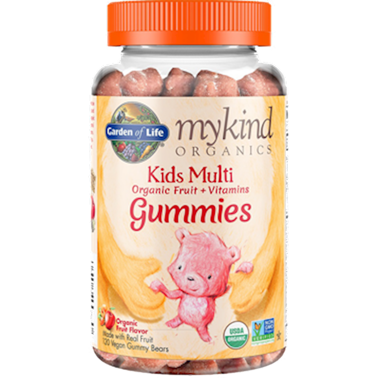Mykind Kids Multi-Fruit 120 Gummy Bears