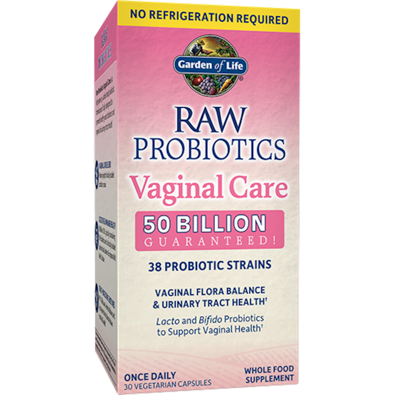 Raw Probiotics Vaginal Care ST 30vegcap