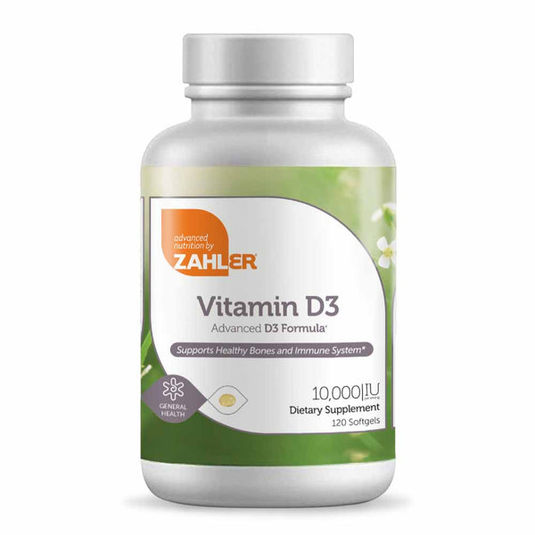 Vitamin D3 10,000 IU 120 Softgels