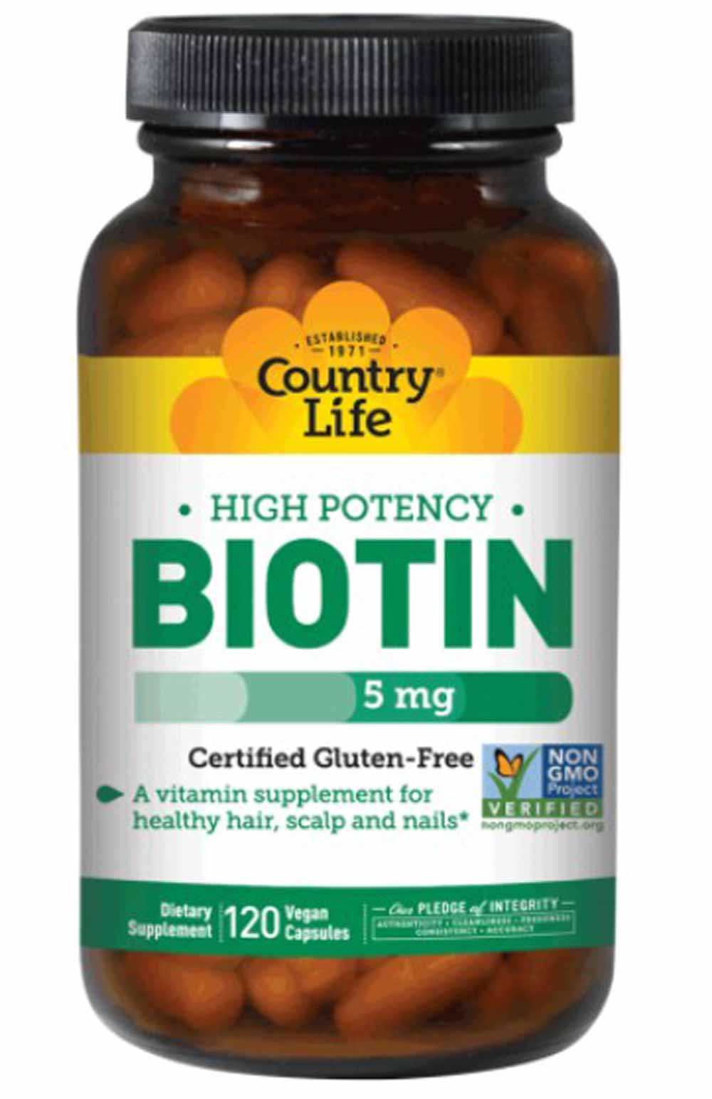 High Potency Biotin 5 mg