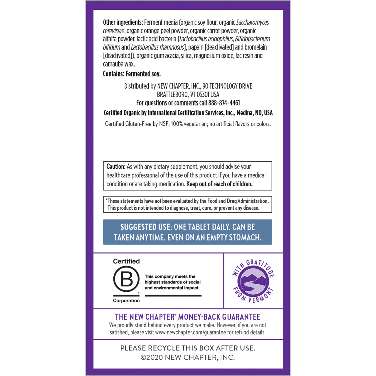 Every Man 55+ One Daily Vegetarian Tablets