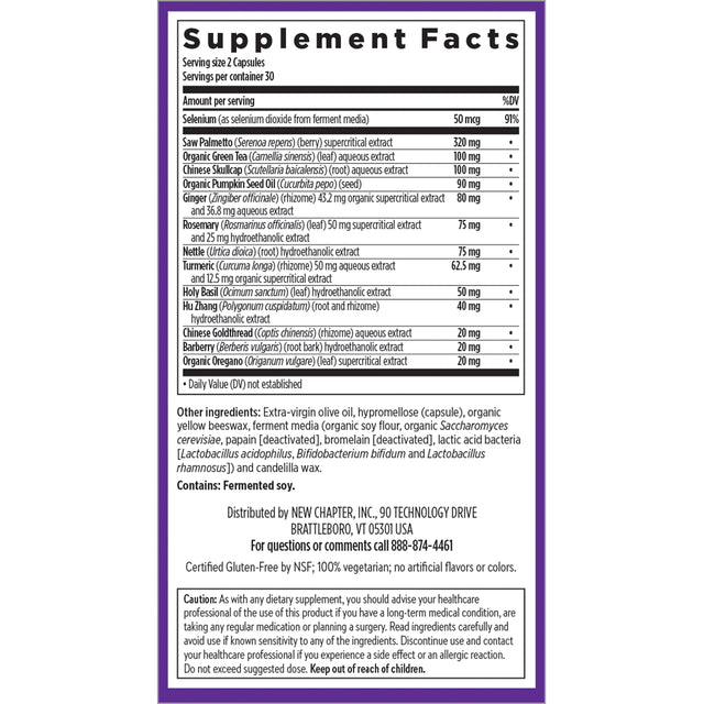 Zyflamend Prostate 60 Capsules