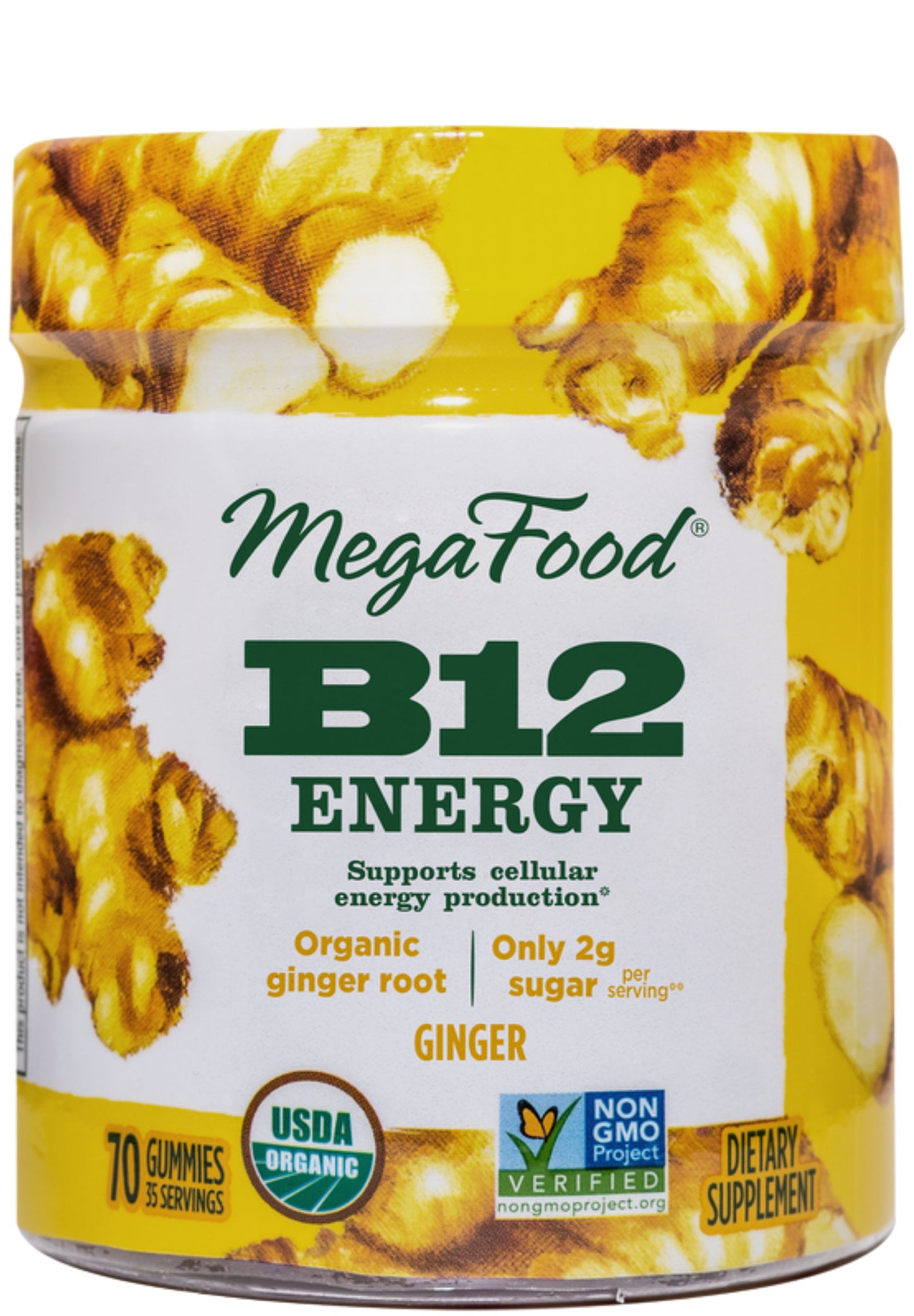 B12 Energy Ginger Gummies