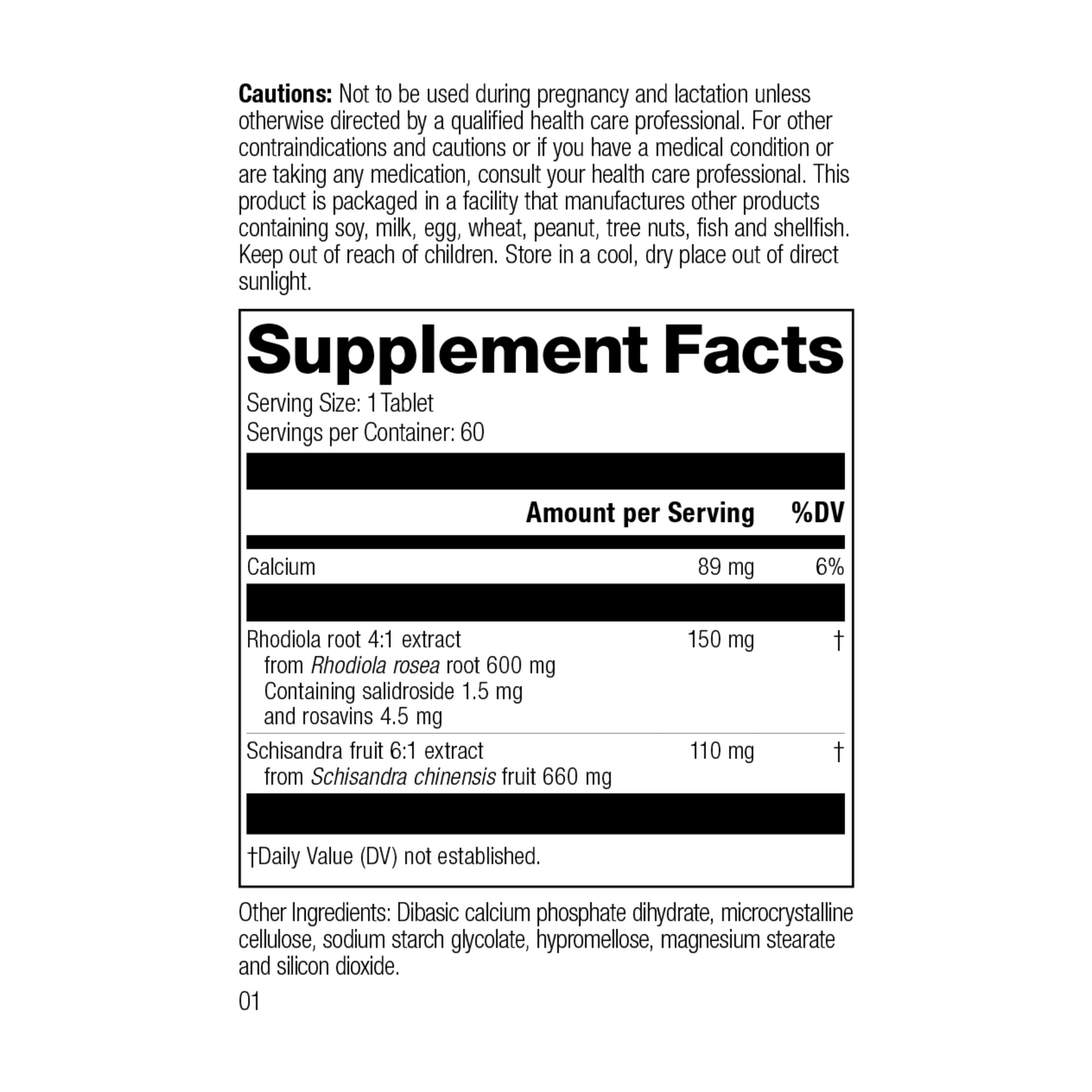 Rhodiola & Schisandra