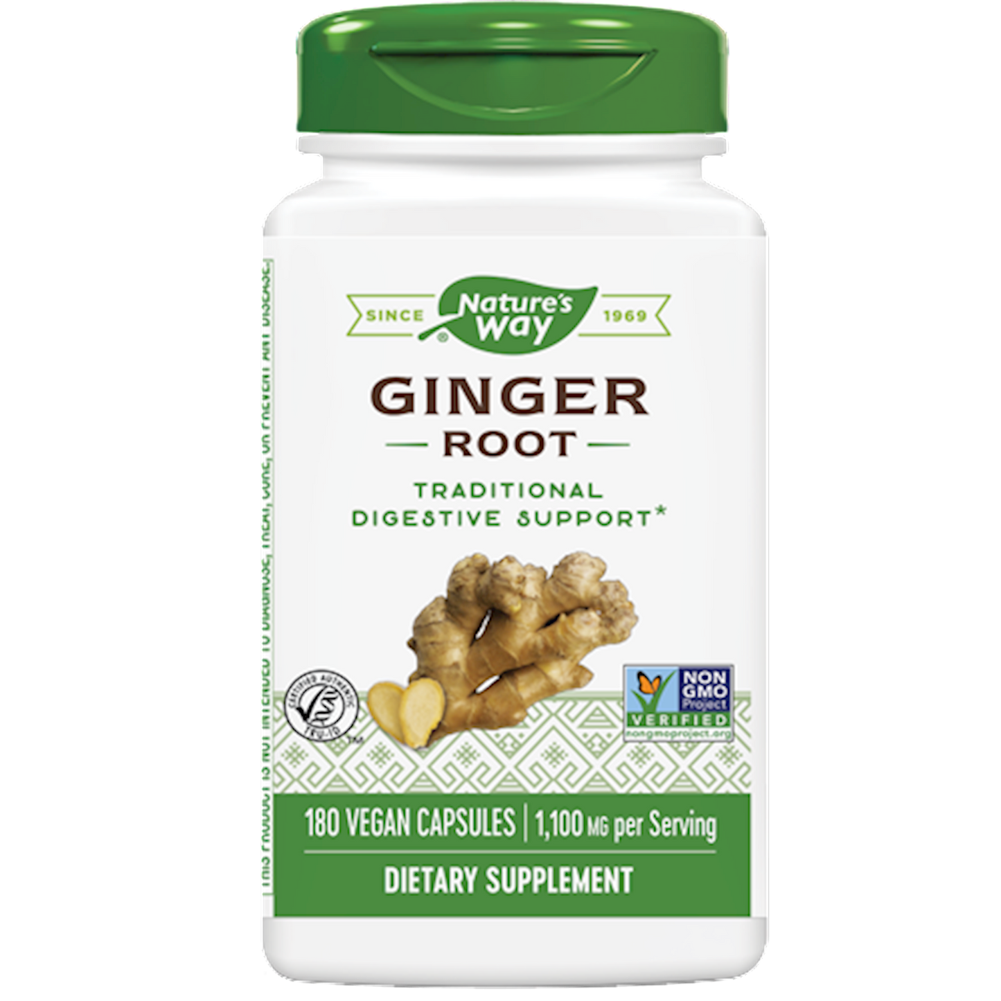 Ginger Root 180 Capsules