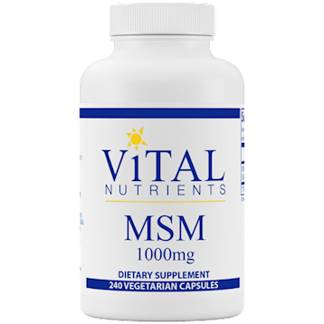 MSM 1000 mg 240 Vegetarian Capsules