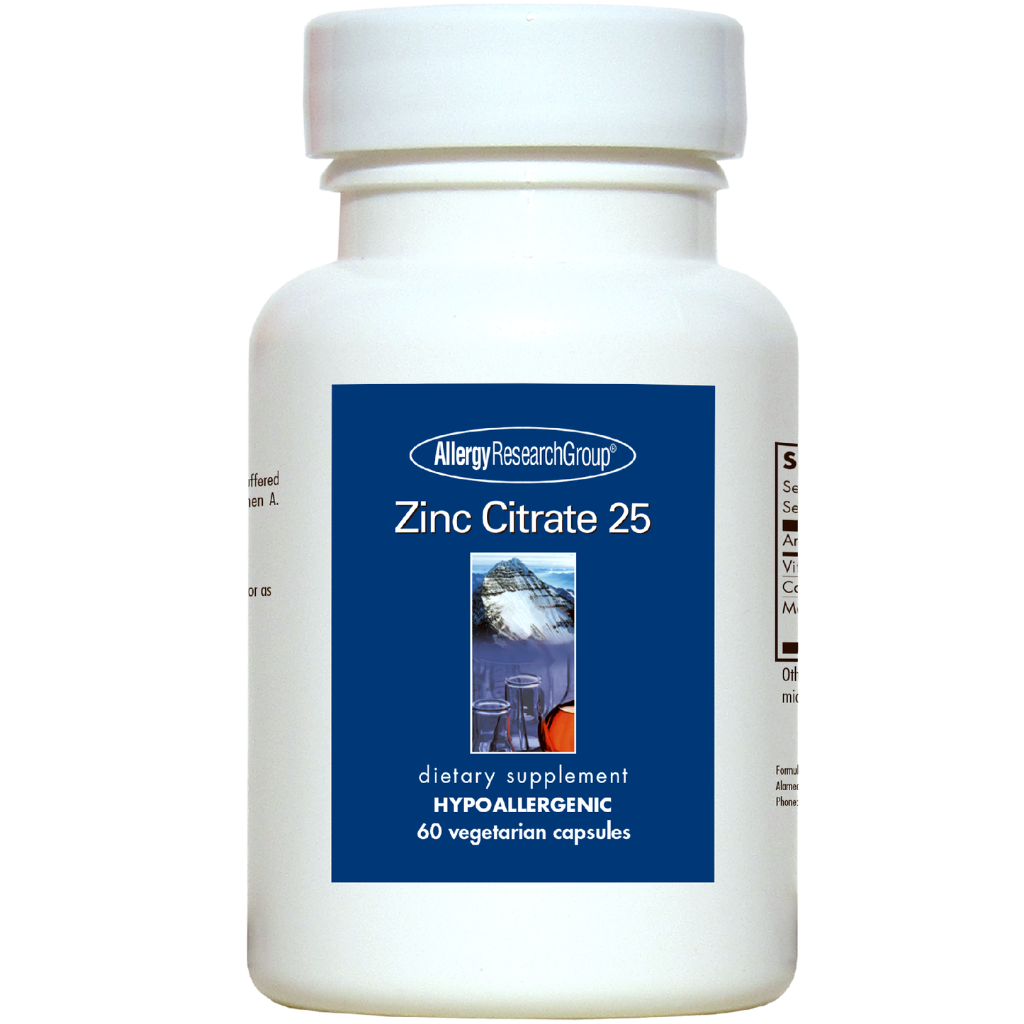 Zinc Citrate 25 mg