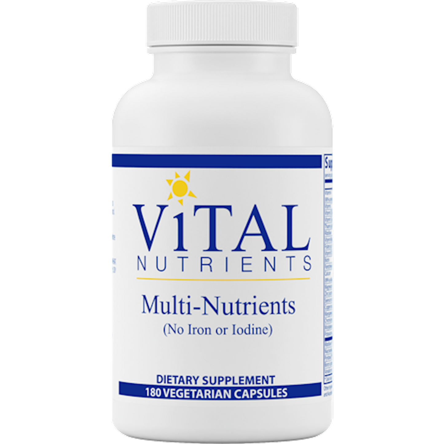 Multi-Nutrients (No Iron/Iodine)
