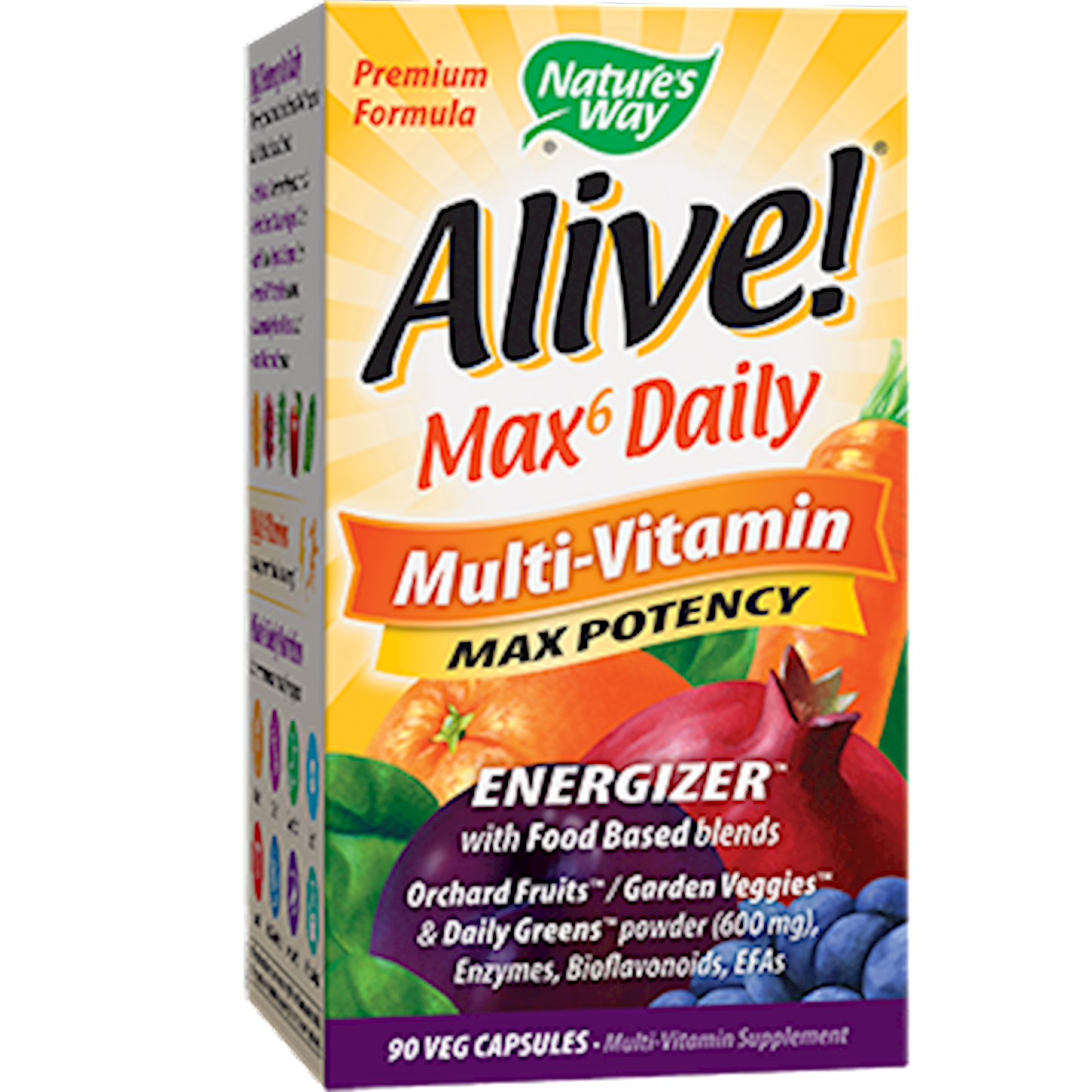 Alive! Multi-Vitamin(with iron) 90vcaps