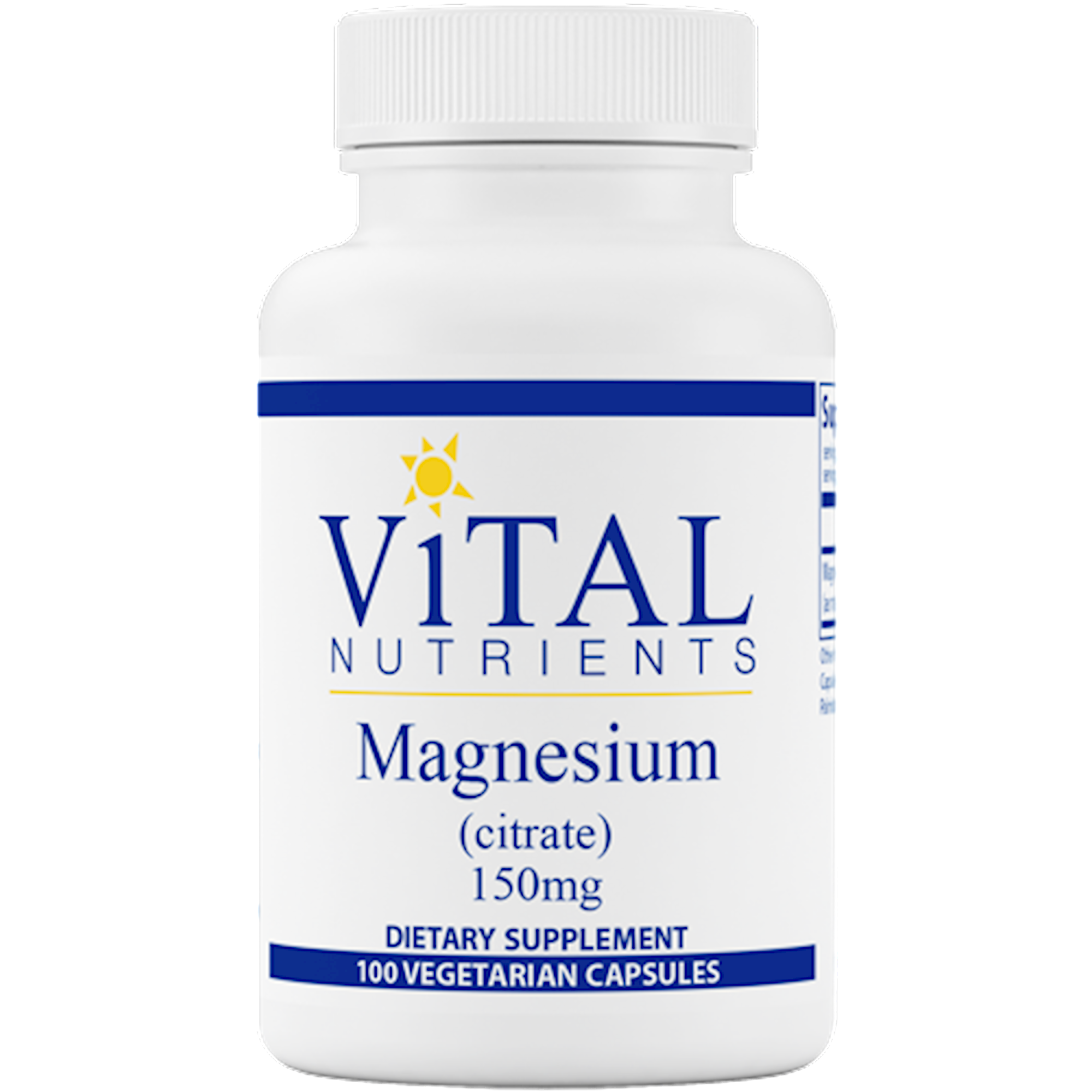 Magnesium Citrate 150mg 100 Capsulesules