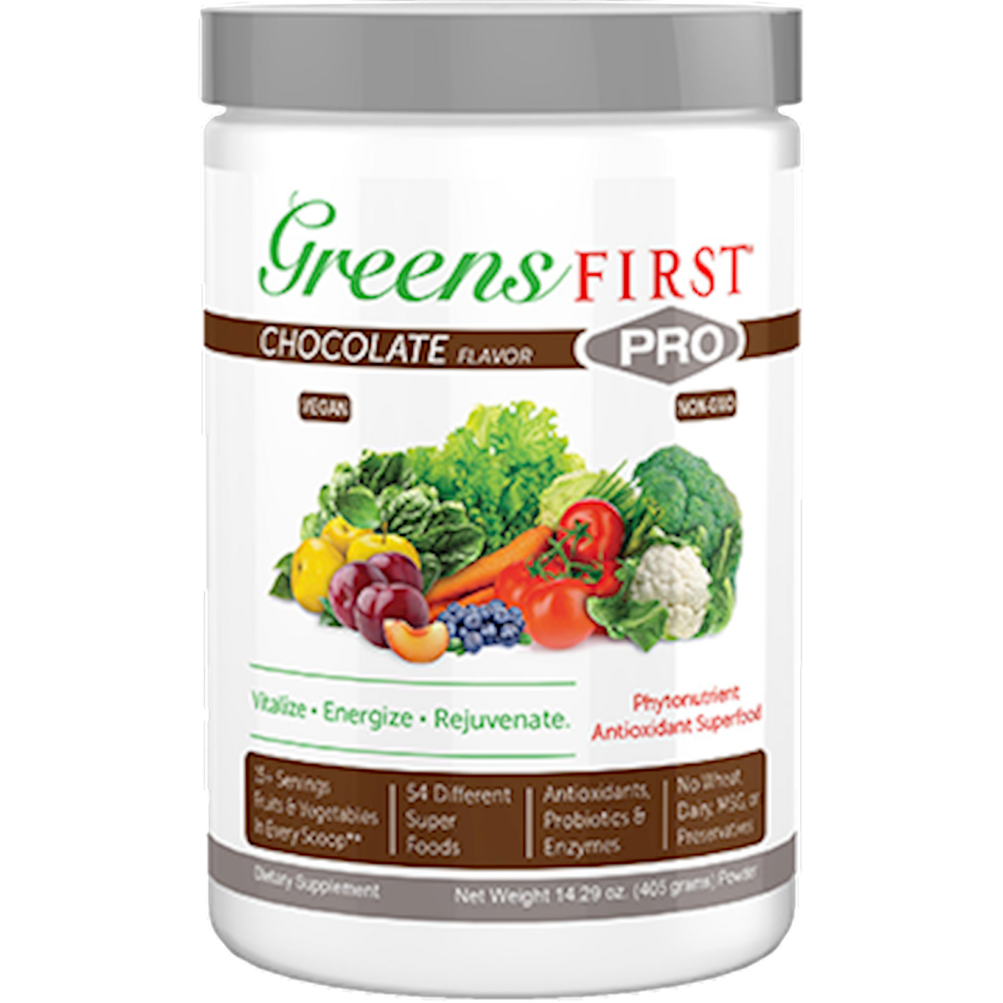 Greens First Chocolate PRO Powder - 30 Servings