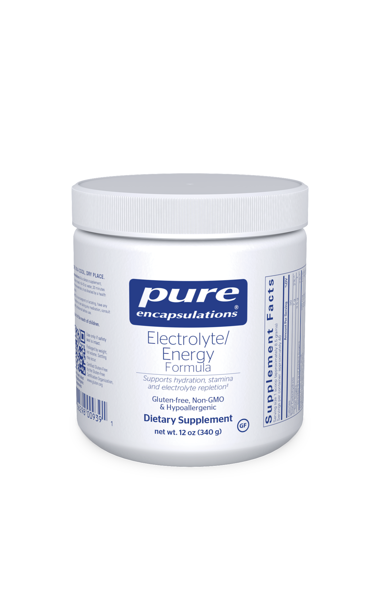 Electrolyte/Energy Formula