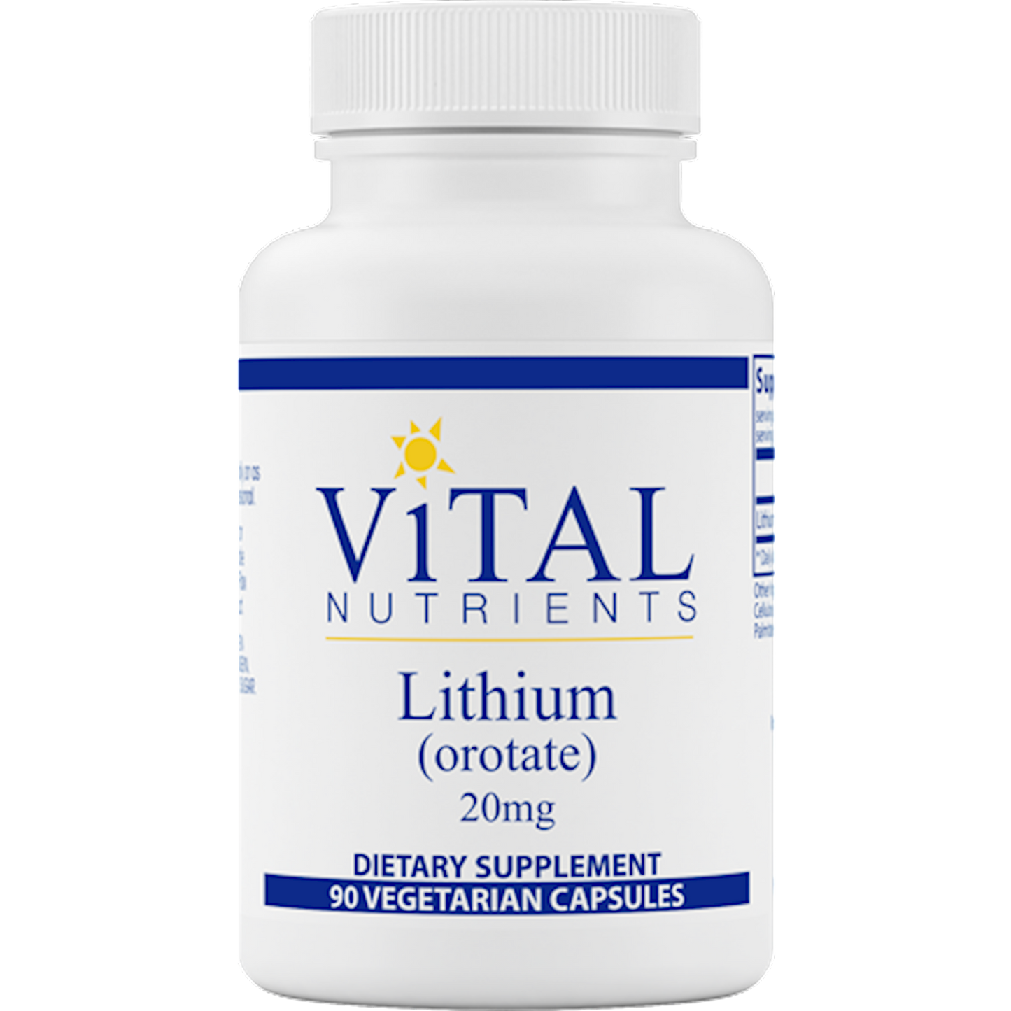 Lithium (orotate) 20 mg