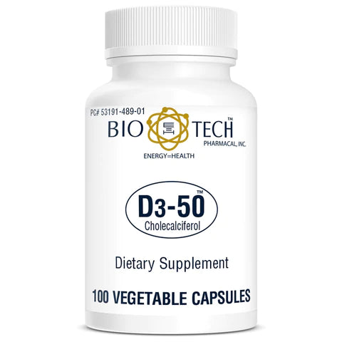 D3-50 50,000 IU 100 Capsules