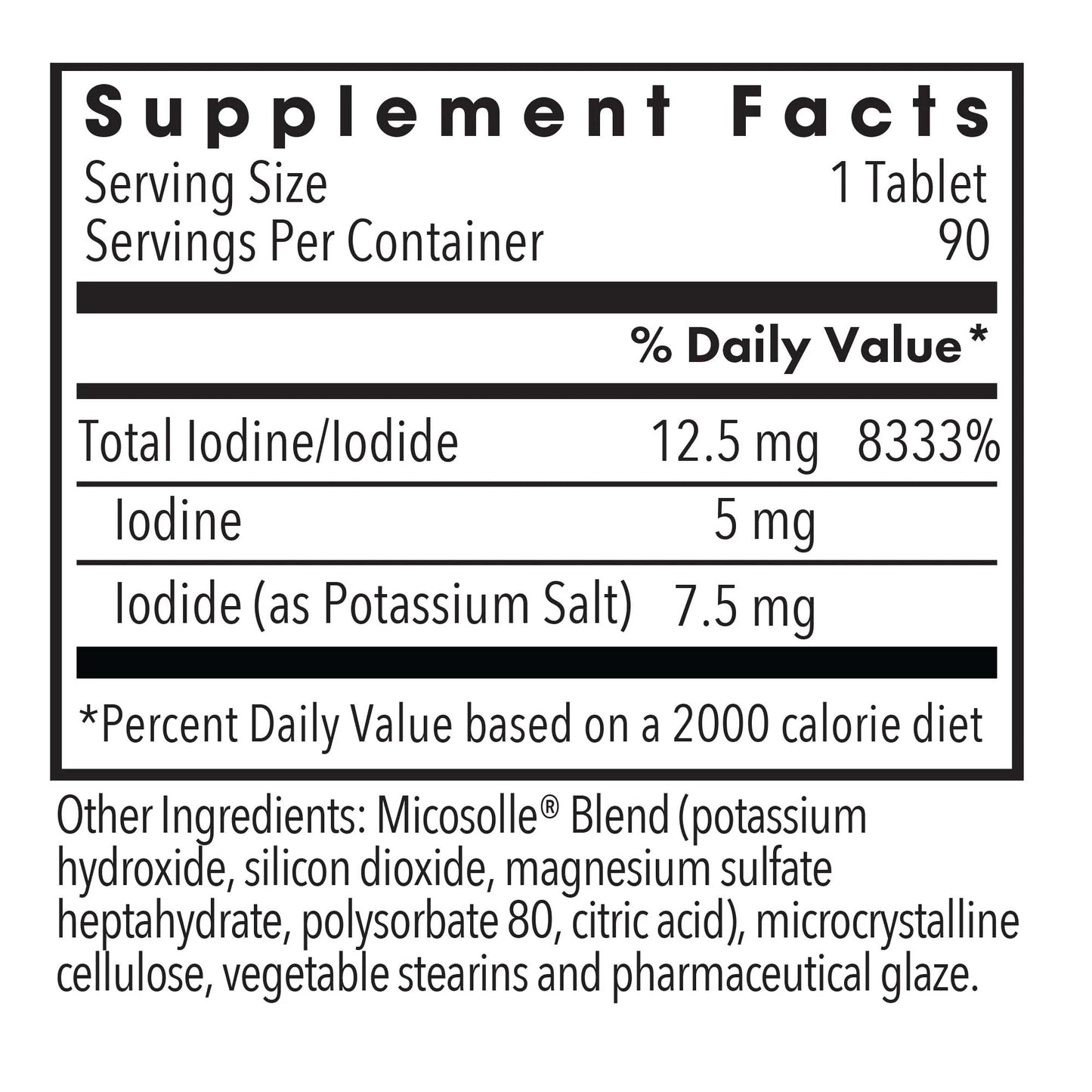 Iodoral 12.5 mg 180 Tablets