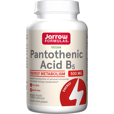 Pantothenic Acid 500mg 100 caps