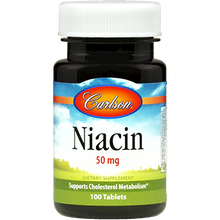Niacin 50 mg 100 Tablets