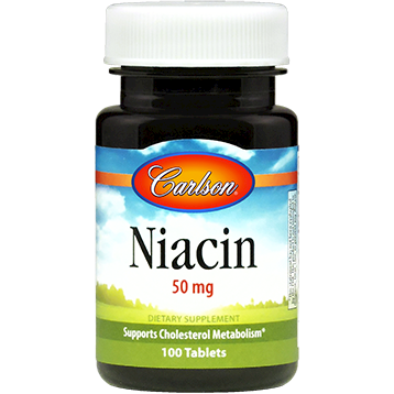 Niacin 50 mg 100 Tablets