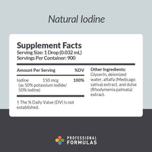 Natural Iodine (Potassium Iodide)