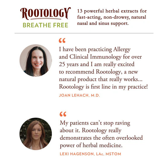 Rootology Breathe Free 120 Capsules