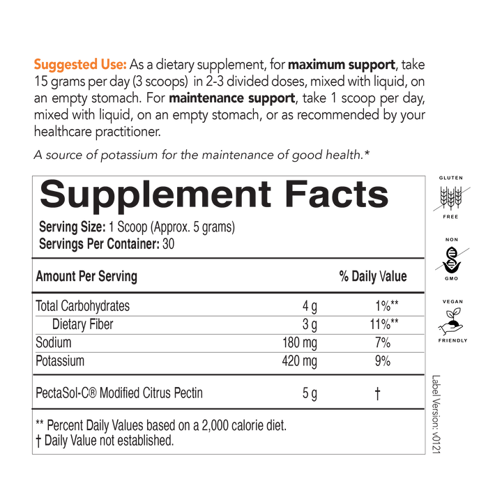 PectaSol-C Powder 454 grams (90 Servings) Regular Flavor