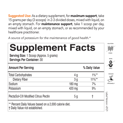 PectaSol-C Powder 454 grams (90 Servings) Regular Flavor