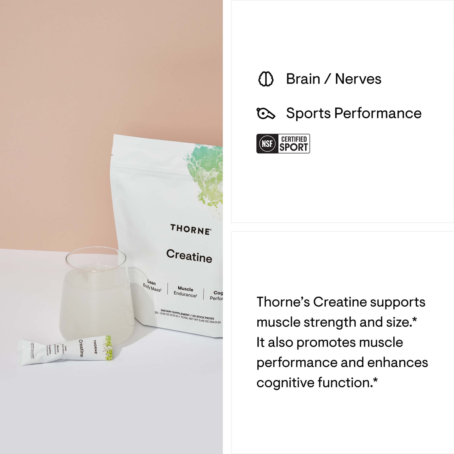 Creatine Travel Packs 30 Packets