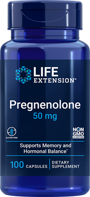 Pregnenolone 50 mg 100 capsules