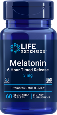 Melatonin 6 Hour Timed Release 60 Capsules