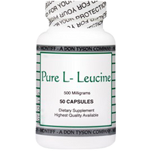 Pure L-Leucine 500 mg
