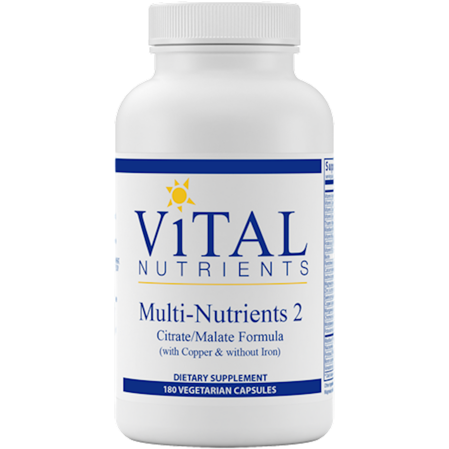Multi-Nutrients 2 180 veg Capsulesules