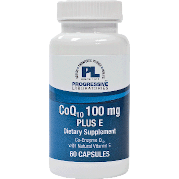 CoQ10 100 mg Plus E 60 Capsules
