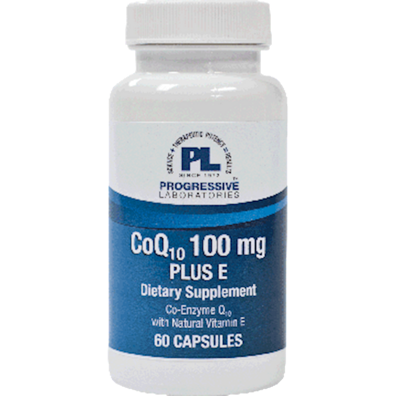 CoQ10 100 mg Plus E 60 Capsules