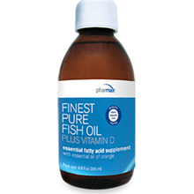 Finest Pure Fish Oil Plus D Orange 6.8oz