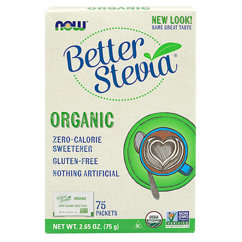 Better, Stevia Organic packets 75/box