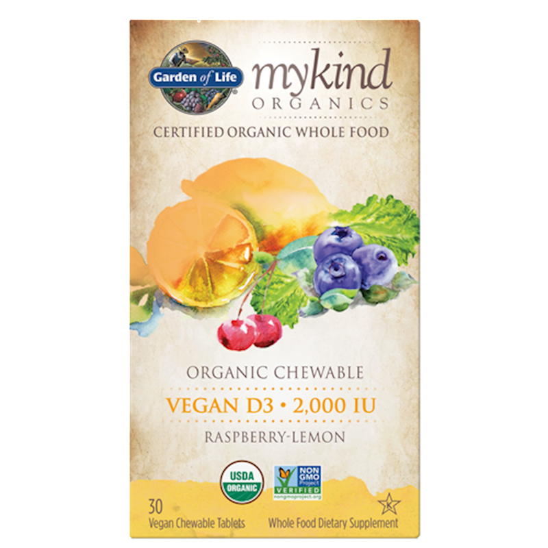 mykind Organics 2000 IU Vegan D3