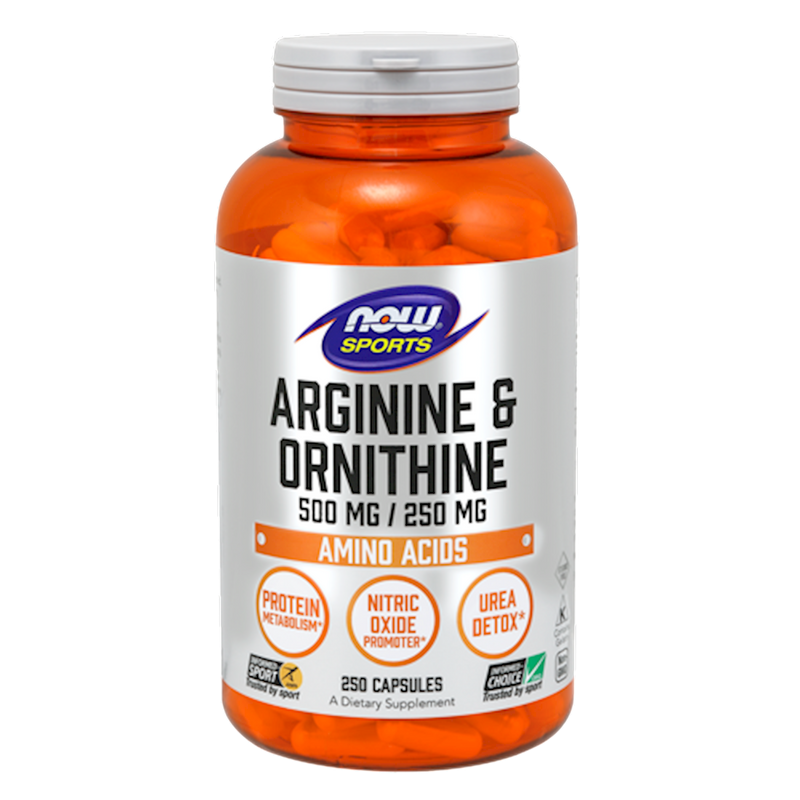 Arginine & Ornithine 500/250 mg