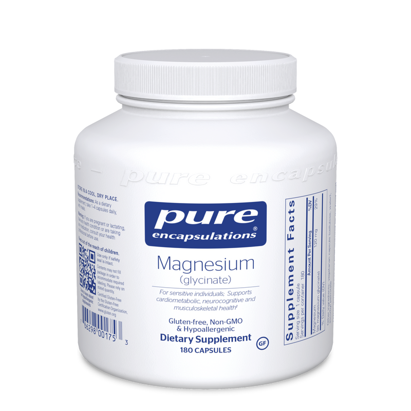 Magnesium (Glycinate) 120 mg 180 Vegetarian Capsules