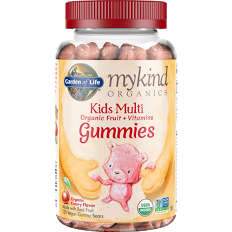 Mykind Kids Multi-Cherry 120 Gummy Bears