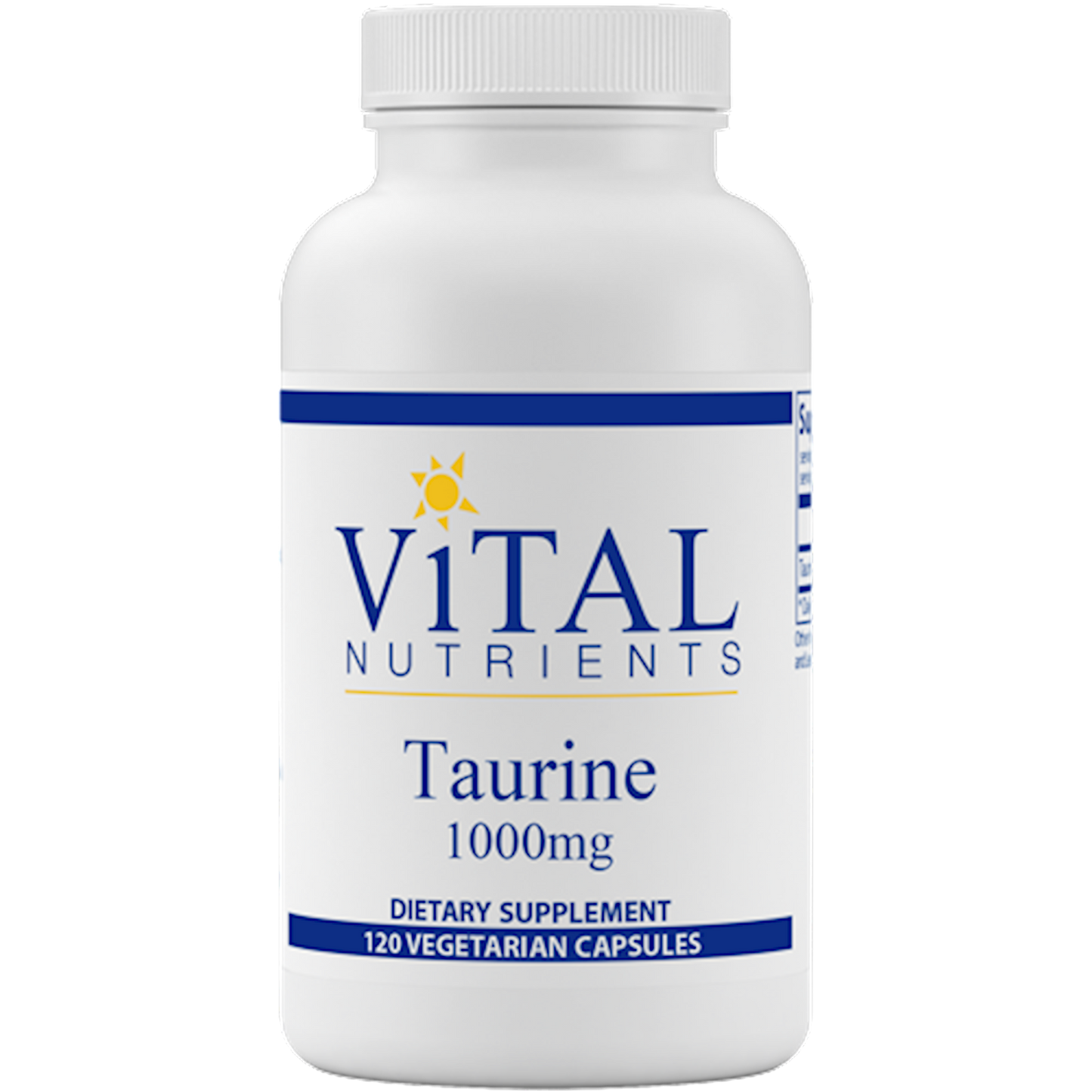 Taurine 1000 mg 120 Vegetarian Capsules