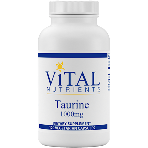 Taurine 1000 mg 120 Vegetarian Capsules